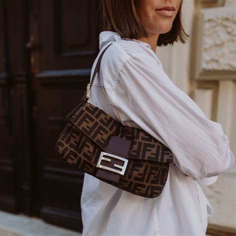 the intricate fendi baguette bag|Fendi baguette for women.